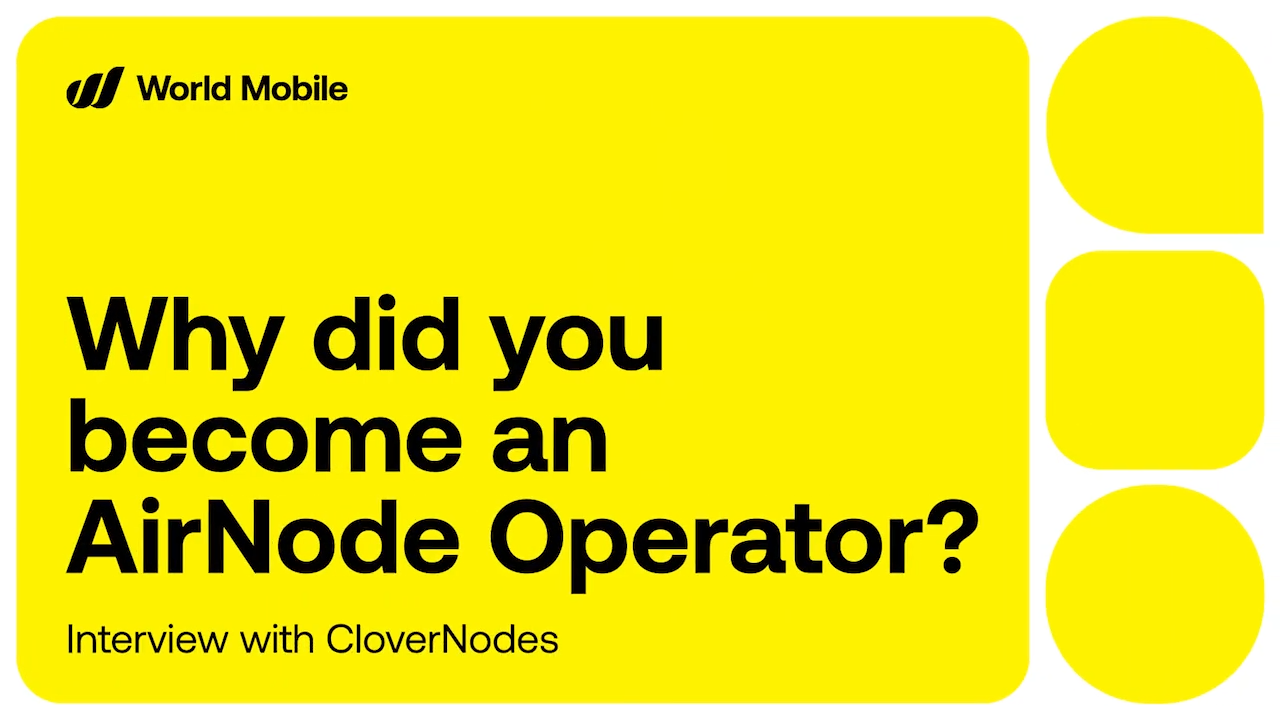 Why did you become an AirNode Operator